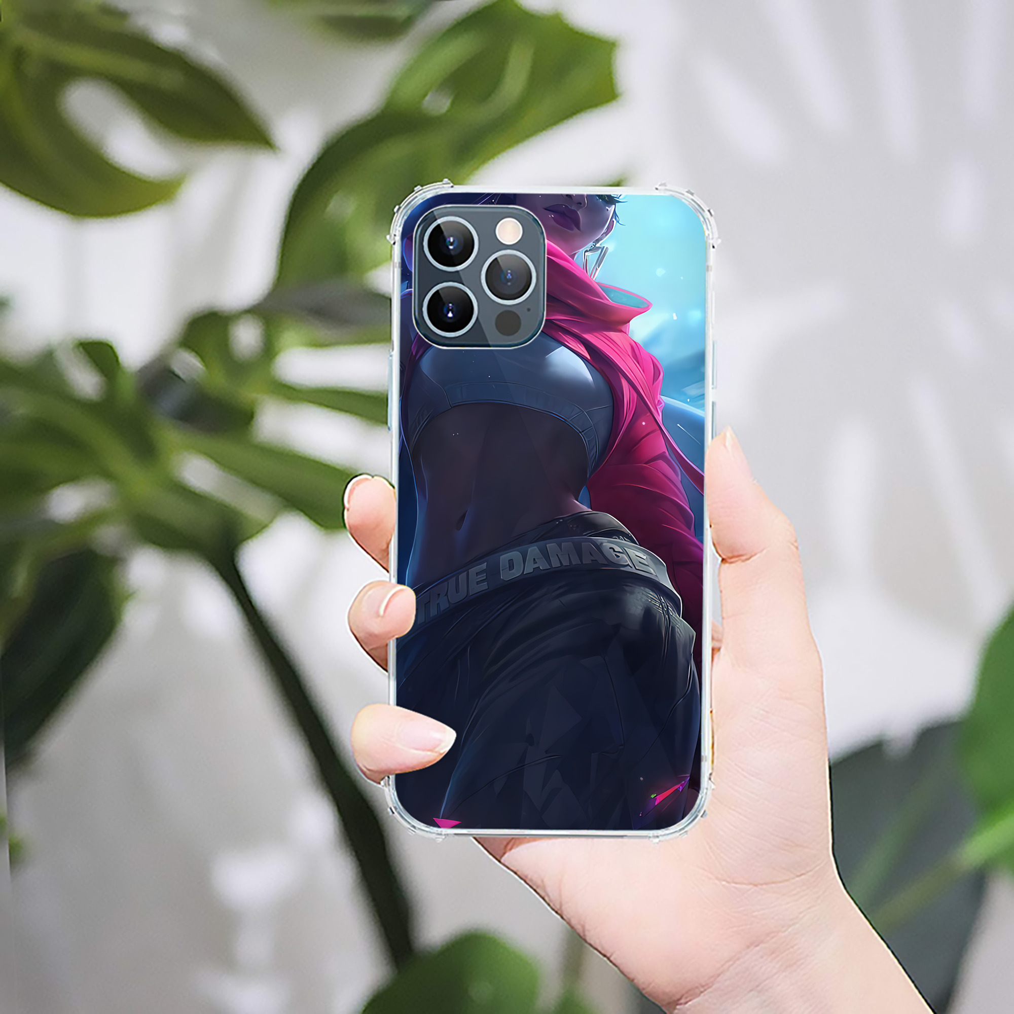 リーグ・オブ・レジェンド League of Legends LOL 【iPhone 12シリーズ対応】透明スマホケース（クリアソフトケース）